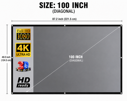 ASTROVA™ Reflective Projection Screen