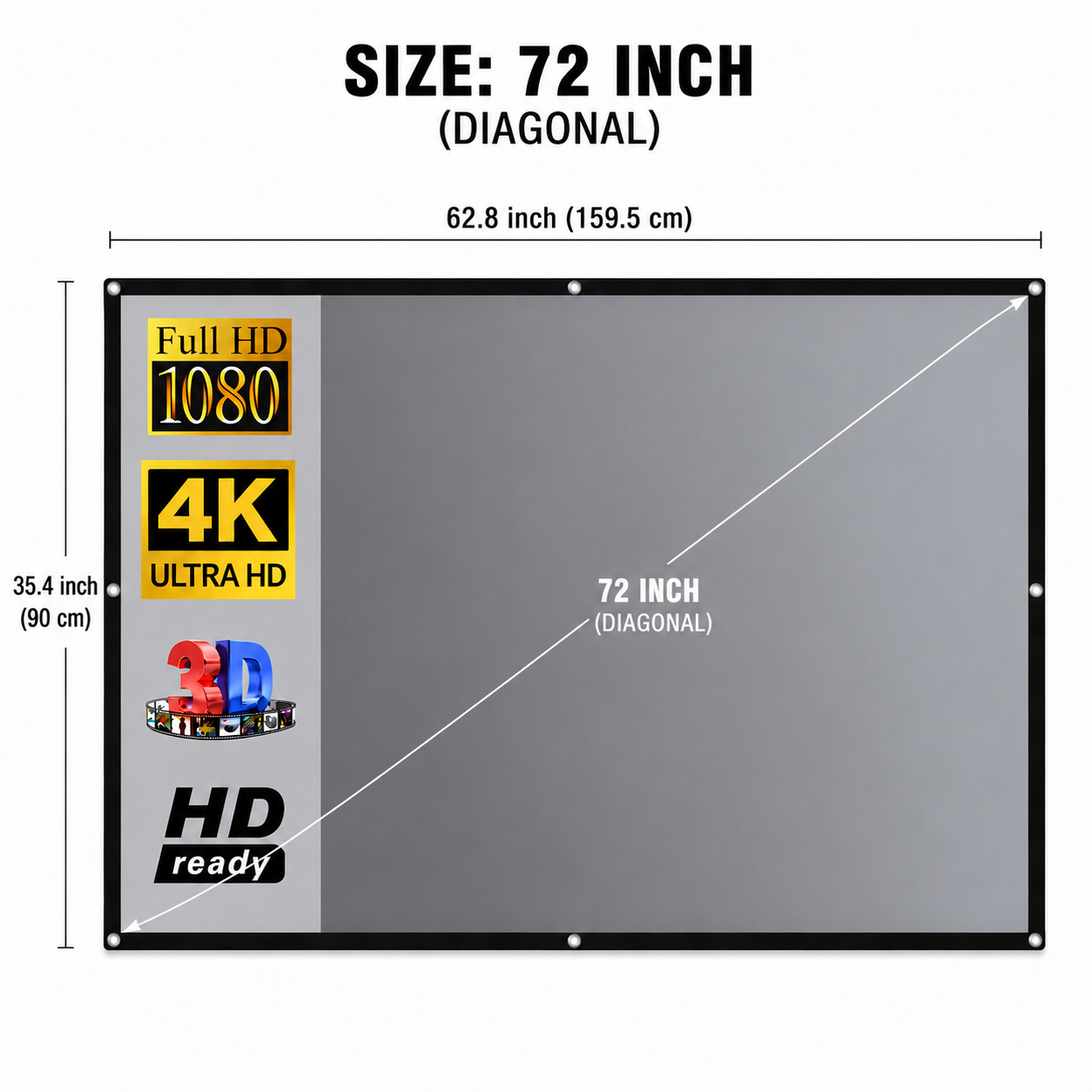 ASTROVA™ Reflective Projection Screen
