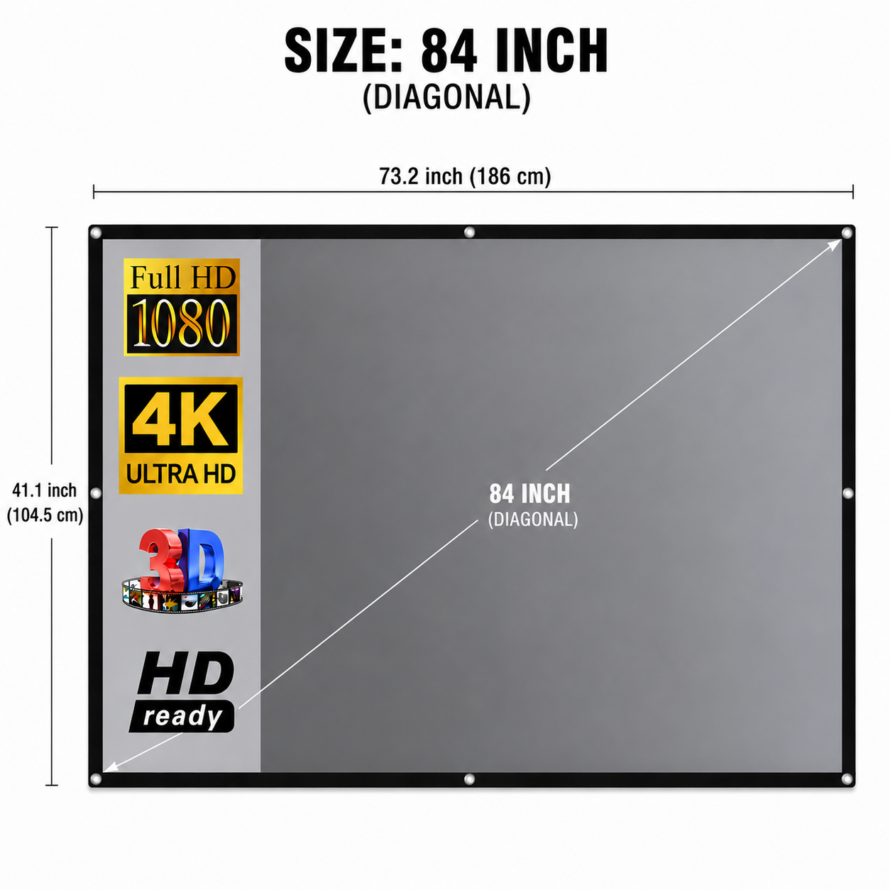 ASTROVA™ Reflective Projection Screen