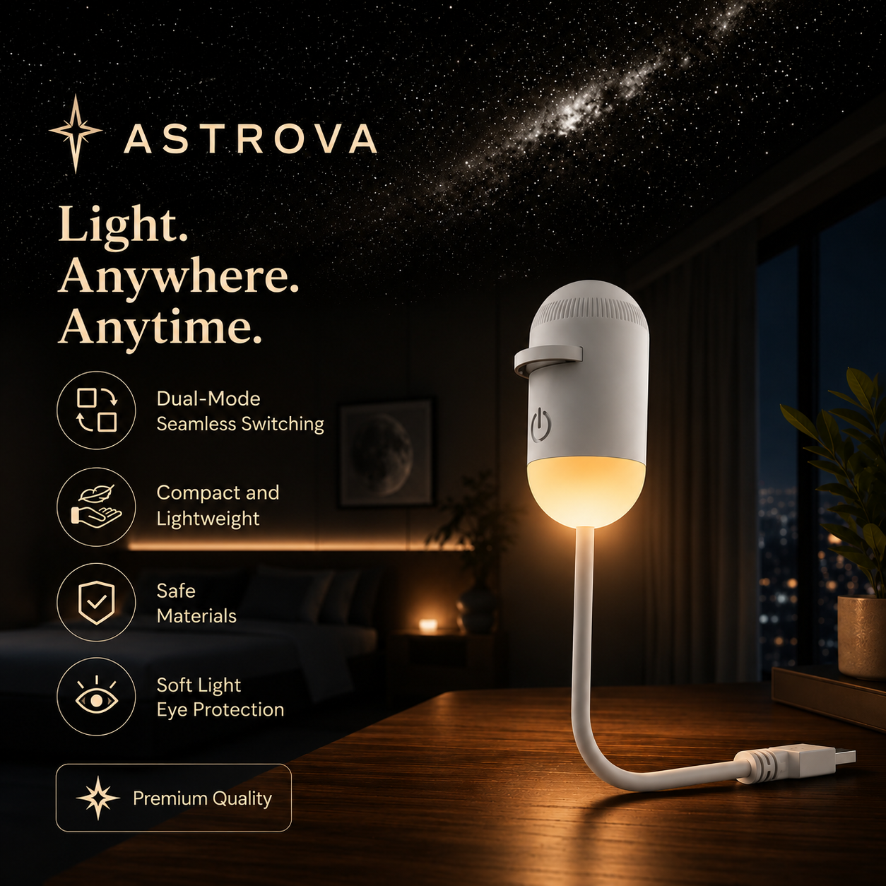 ASTROVA™ Ambient Galaxy Light